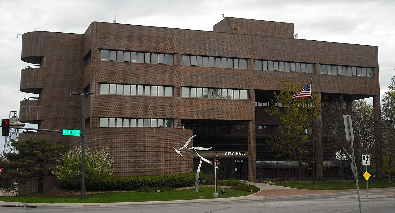 City Hall in Lawrence, Massachusetts.