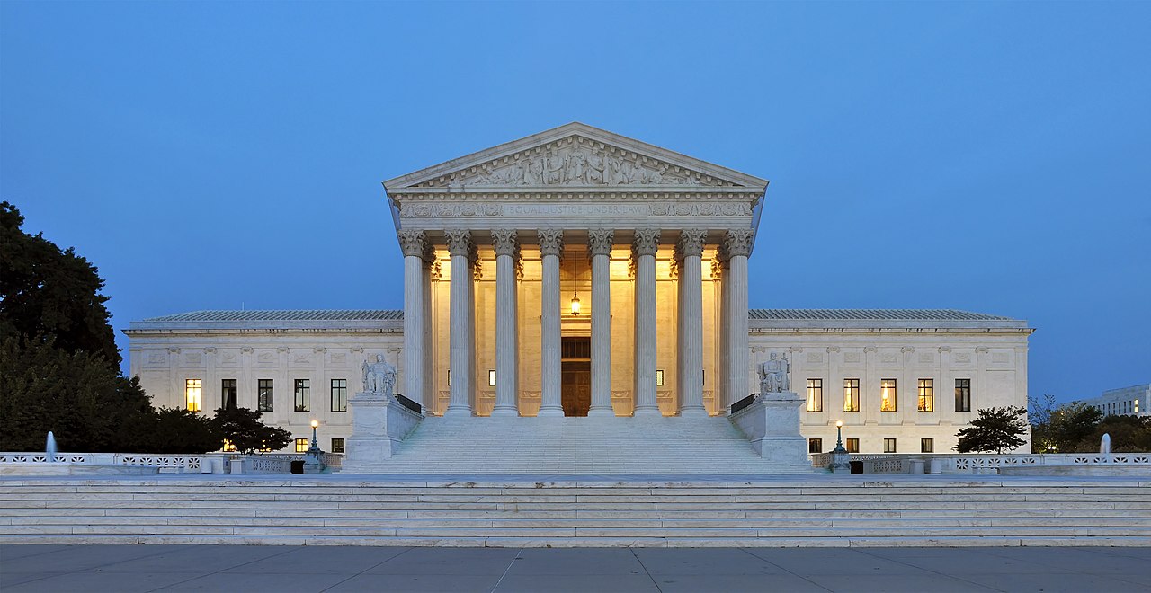 The United States Supreme Court Building in Washington, D.C.